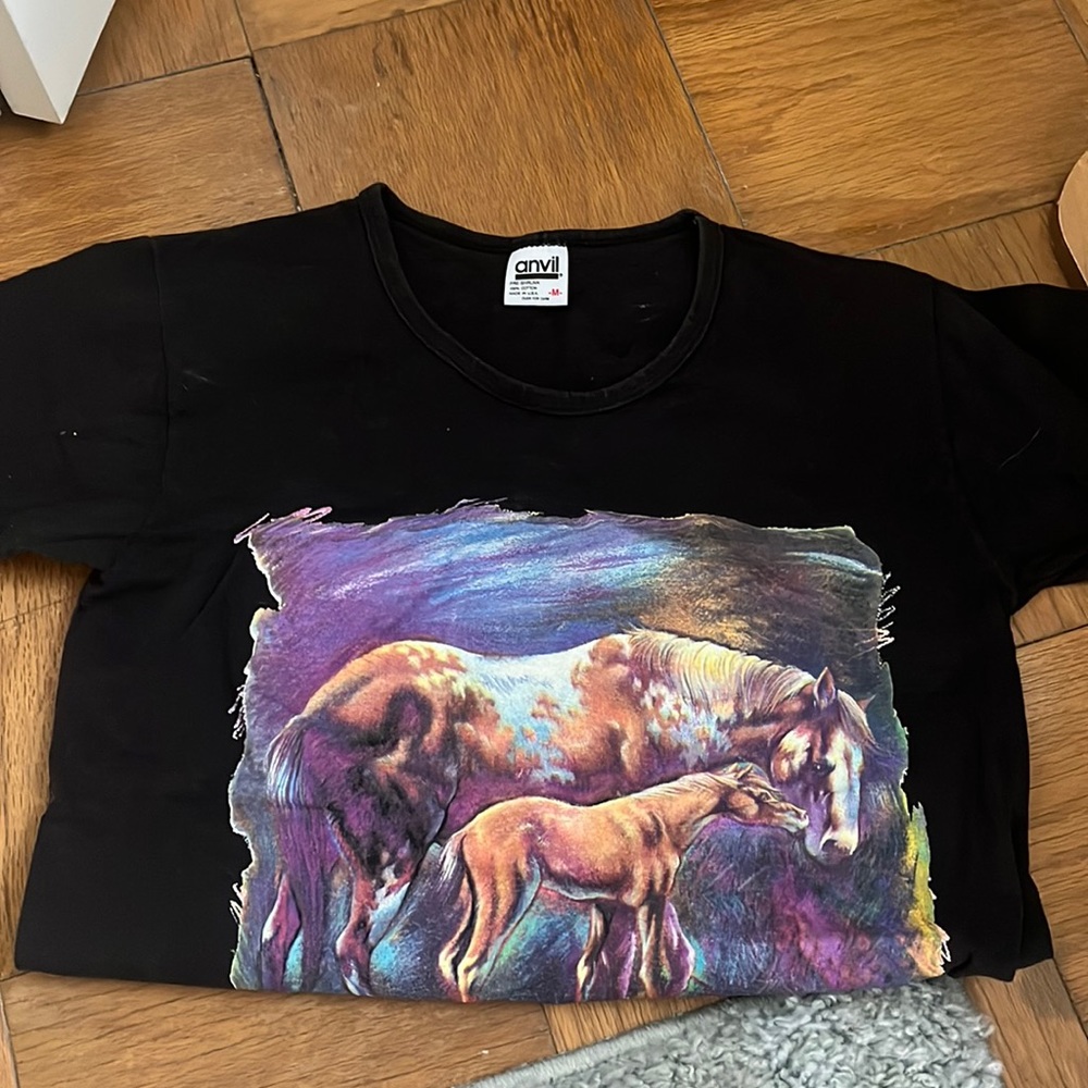Vintage horse tee